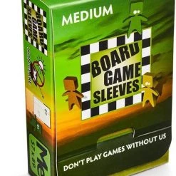 Asmodee SLEEVES NON-GLARE Board Game - Medium (57x89mm)